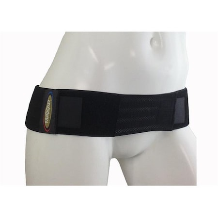 Maxar Maxar M SIB-13 S BL Sacroiliac Support Belt; Black - Small M SIB-13 S BL